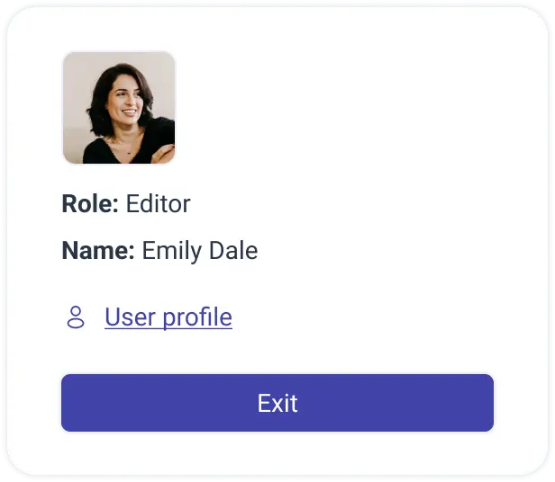 User profile